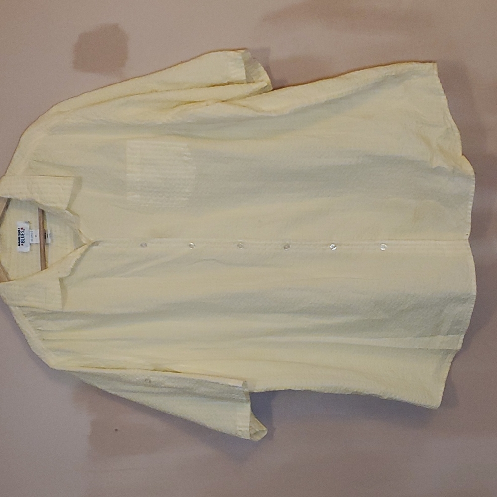 Mainstreet Blues Women's  Striped Button-Down Shirt